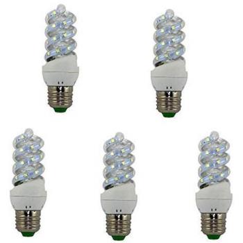 Bombilla LED Mini Espiral 7W 600 lm Luz Natural (4200K) (Pack5)