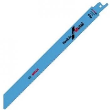 Bosch Professional 25 pieces Reciprocating Saw Blade S 1122 BF Flexible for Metal