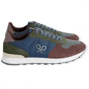 Zapatilla Running Multicolor Marino para Hombre - Silbon Talla 43
