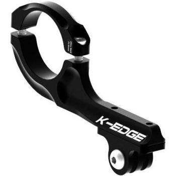 K-Edge GO Big Pro Handlebar Mount - Anclaje Manillar Aluminio Pro, Negro
