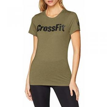 Reebok Fef Speedwick Camiseta, Mujer, Canopy Green, XS