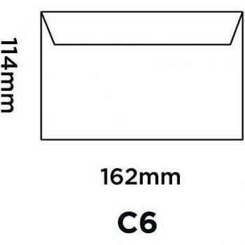 Blake Premium Business C6 114 x 162 mm 120 gsm Peel & Seal Wallet Envelopes
