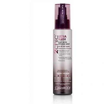 Giovanni - Spray para Alisar con Plancha 2Chic - Queratina Brasileña y Aceite de Argan
