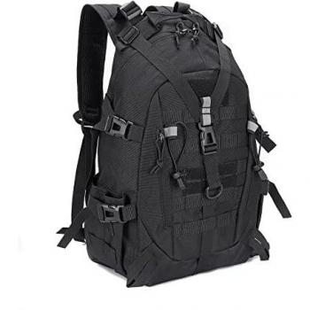 LHI - Mochila táctica militar para hombre, mochila del ejército con capacidad para 35 o 45 l, mochila Molle para excursiones, con reflectantes