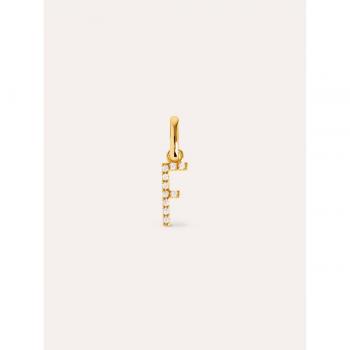 Charm Singularu Letter Spark - Colgante Inicial F