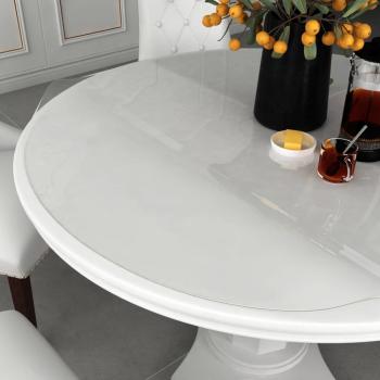 Protector de mesa PVC transparente Ø 60 cm 2 mm