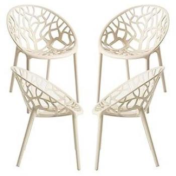 Pack 4 Sillas Nido Jardín - Beige