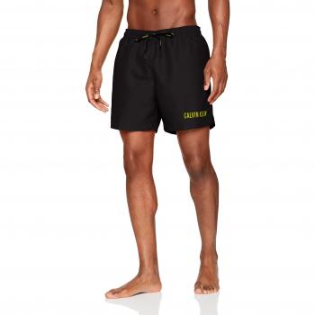 Calvin Klein Medium Double Wb, Bañador para Hombre, Negro