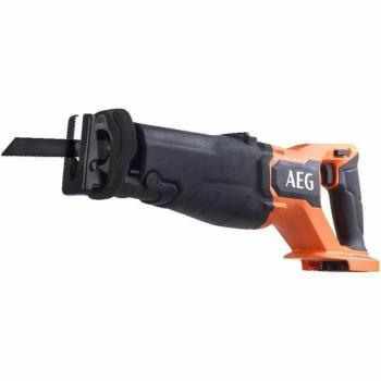Sierra sable sin escobillas 18V, 32mm carrera, acción pendular, velocidad variable, 3.200cpm, versión cero, sin baterías ni cargador AEG BUS18BL2-0