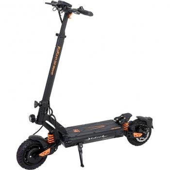 Kukirin G2 Master Patinete Eléctrico 10 1000W Negro/Naranja, neumáticos todoterreno de 10 pulgadas, motor dual 1000W*2, batería de 52V 20