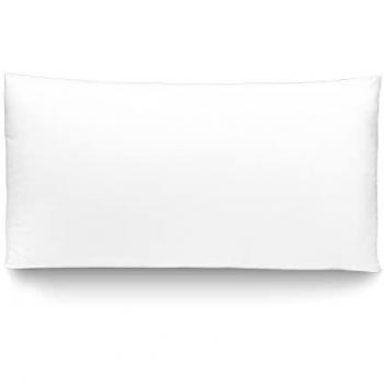 Almohada Flow PureComfort 135 cm - Fibra Tacto Seda, Antiácaros y Antibacterias, Confort Máximo, Firmeza Medio-Baja, Lavable