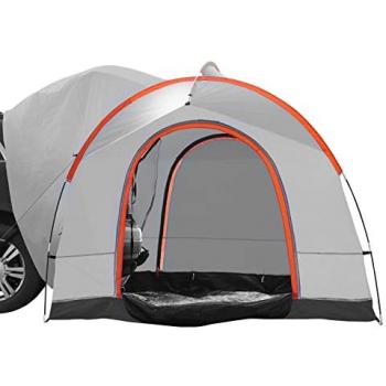 Vevor 8ft SUV Camping Tent with Rainfly and Carry Bag - Double Layer Pickup Tent for 6 to 8 Persons
