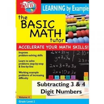 Basic Math Tutor: Subtracting Multi-Digit Numbers - DVD Zone 1