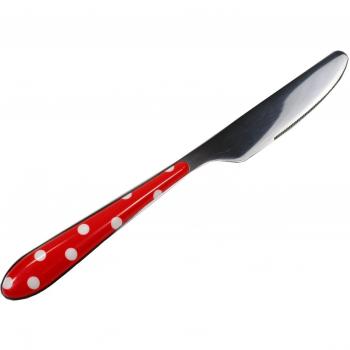 Cuchillo Juego Infantil De Grandes Lunares Blancos