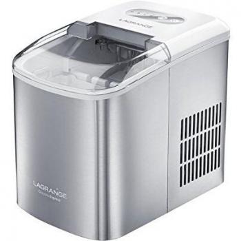 Lagrange 489002 Express Ice Maker - 120W, 12kg/24h, Stainless Steel, Automatic Cleaning