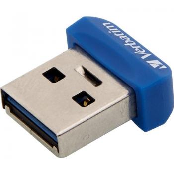 Verbatim Store 'n' Stay Nano 64GB USB 3.0 Flash Drive - Blue