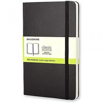Moleskine Classic Notebook Plain Large Black