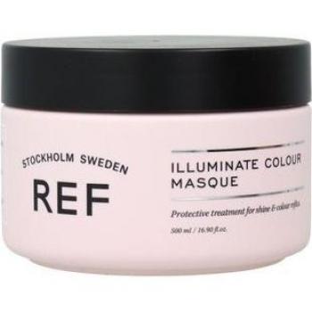Mascarilla Capilar REF Illuminate Colour 500 ml - Máscara protectora para cabellos teñidos, formulación específica para mantener y realzar el color, textura cremosa, 500 ml