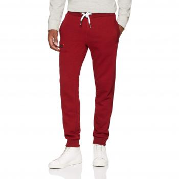 Superdry Orange Label Cuffed Jogger, Pantalones de Deporte para Hombre, Rojo