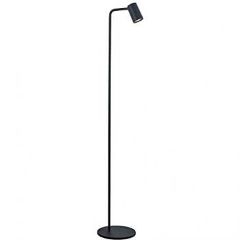 Lámpara de pie negra Sal GU10 123 cm
