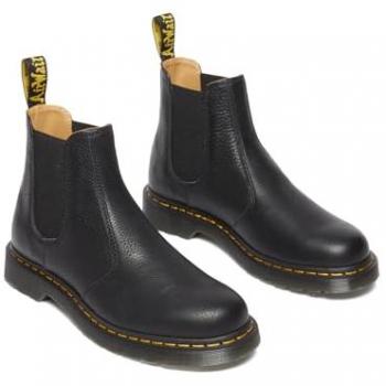 Dr. Martens 2976 Ambassador Black Leather Chelsea Boots for Men, Size 42