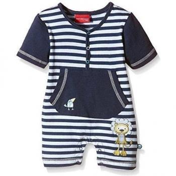 SALT AND PEPPER NB Playsuit Lion stripe kurz-Polaina Bebé-Niñas    azul