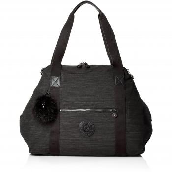 Kipling Art M Bolsa de Viaje, 45 cm, True Dazz Black