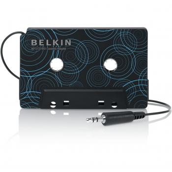 Belkin F8V366bt - Adaptador de casete para reproductores de mp3 para iPhone 8/8+ y iPhone X, negro