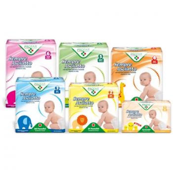 Pañales Profar Sempre Asciutto Mini Talla 2 (3-6 kg) 21 uds
