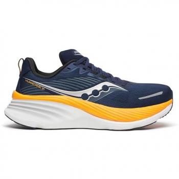 Saucony Hurricane 24 Men's Navy Running Shoes