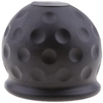 Tapa de Protector para Adaptarse Bola de Remolque para Automoviles, Negro 50mm