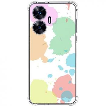 Funda Antigolpes de Silicona para Realme C55 Diseño Acuarela 05