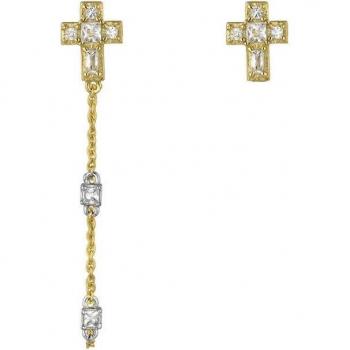Ear Candy - Pendientes Asimétricos Catarsis Gold Believer