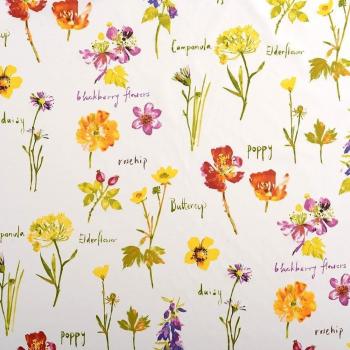 Apart 101006-50150-32  Wild Flowers - Camino de mesa, diseño liso