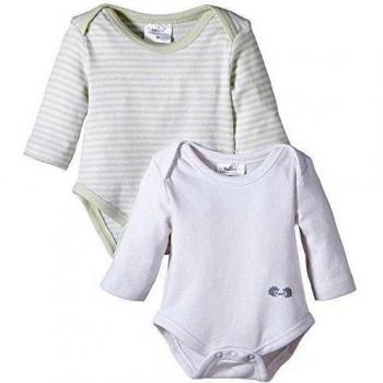 Twins 102018 - Body para bebés, color 11-0601 - weiss, talla 9 meses