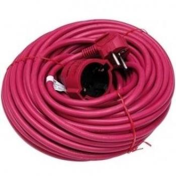 Eurobric2000 - Prolongador Roja Jardin 25Mt 3G1,5