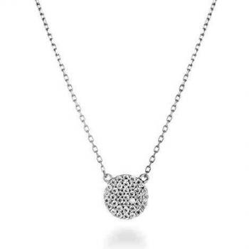 LUXENTER Colgante Waiz Plata y circonita Brillante