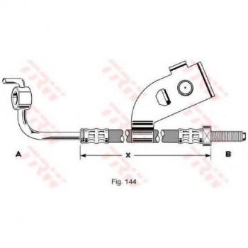 TRW PHD341 Accesorios y Mangueras de Frenos