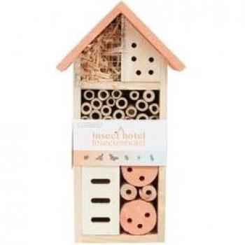Casita de insectos para pared 26x13x8,5 cm