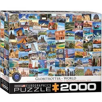 Eurographics World Globetrotter 2000 Piece Puzzle