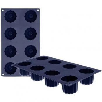 IBILI 870044 - Molde 8 Cavidades Bordelaise Blueberry