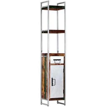 vidaXL Aparador de madera maciza reciclada 40x30x180 cm