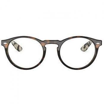 Ray-Ban 0Rx5283, Monturas de Gafas para Hombre, Top Havana Brown Beige, 49