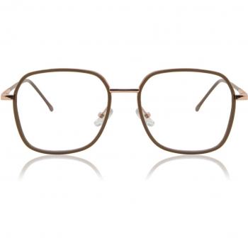 Cuadrado Montuta Completa TR90 Marrones Armazones para Hombre - Gafas Anti-Azules - SmartBuy Collection