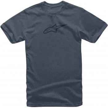 Alpinestar Ageless II tee Camiseta de Manga Corta con Logo de Corte Moderno, Hombre, Navy Heather/Navy, L