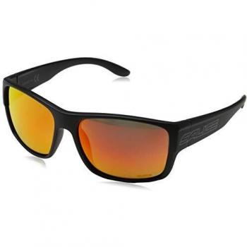 Salice 846 RWP Polarized Men's Sunglasses Black/Red Standard Size