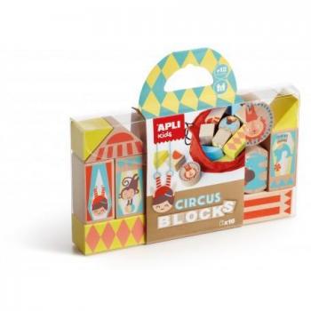 Apli Kids Set de Juegos y Puzles - Incluye Juego de Stickers Temático, Puzle Circular, Juegos Magnéticos, Puzles de 24 a 104 Piezas, Caja con