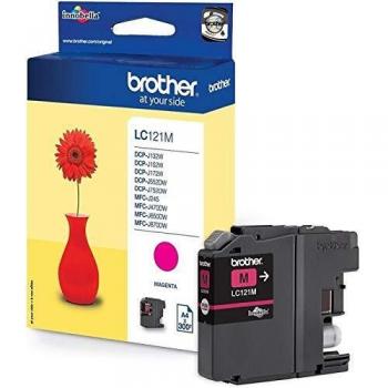 Brother Tinta LC-121M Magenta 300PAG