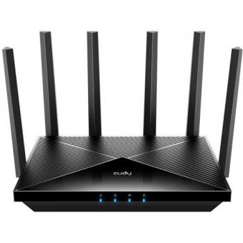 Router Cudy WR11000 Tri-Banda Wi-Fi 7 2.5G, 5765 Mbps, MU-MIMO, 4 Puertos RJ-45, Malla y VPN