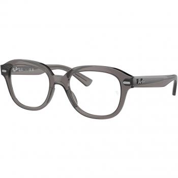 Ray-Ban RX7215F Erik Asian Fit 8257 Armazones para Hombre Cristal, 51 mm, ajuste asiático, lentes recetados transparentes